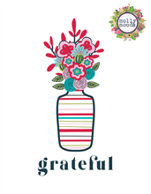 Load image into Gallery viewer, Grateful Flowers Printable Wall Art Digital Download