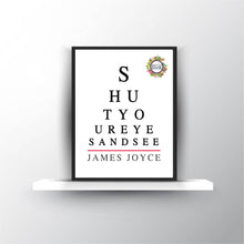 Load image into Gallery viewer, Shut Your Eyes And See James Joyce FREEBIE Printable Art, Digital Download, Wall Arts, Great Quotes for Walls