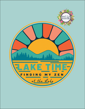 Load image into Gallery viewer, Lake Time Printable Wall Art Digital Download for Lake House, Lake Lovers