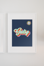 Load image into Gallery viewer, Gutsy Printable Wall Art Digital Download Trendy Text Design