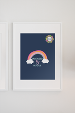 Load image into Gallery viewer, Vaccinated and Hopeful Printable FREEBIE Wall Art Digital Download