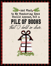 Load image into Gallery viewer, Pile of Christmas Books Holiday FREEBIE Printable Digital Download