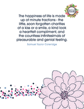 Load image into Gallery viewer, Samuel Taylor Coleridge Happiness Quote Printable Digital Download Wall Art Home Decor