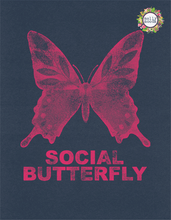 Load image into Gallery viewer, Social Butterfly Printable Wall Art Digital Download