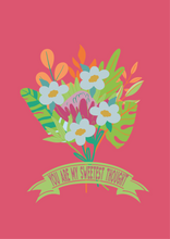 Load image into Gallery viewer, You Are My Sweetest Thought FREE Printable Greeting Card Digital Download
