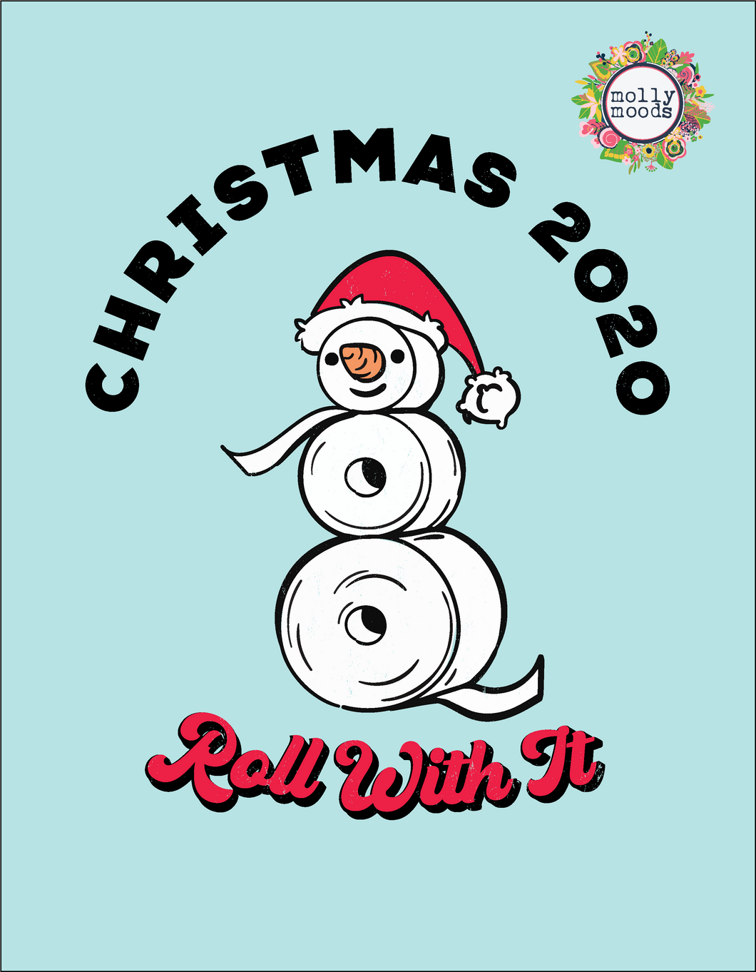 Christmas 2020 Snowman Holiday Printable Christmas FREEBIE 8.5x11 Digital Download