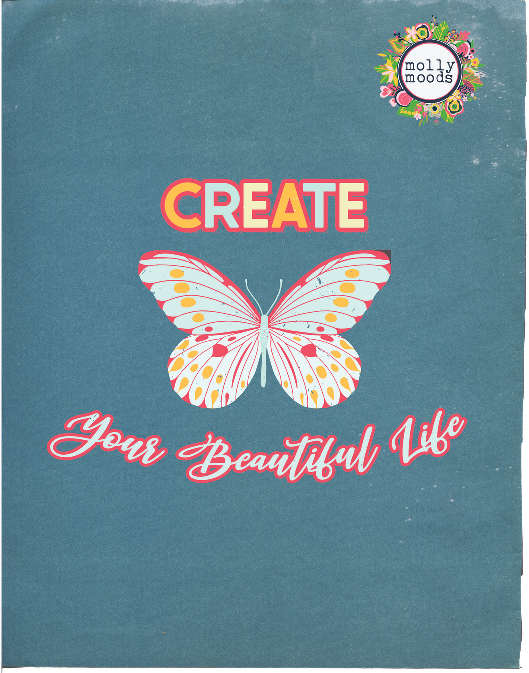 Create Your Beautiful Life Printable Wall Art Digital Download