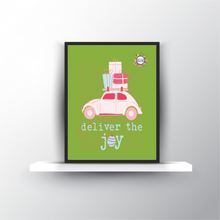 Load image into Gallery viewer, Deliver the Joy Holiday Buggy Printable Digital Download Holiday Decor Christmas Gift
