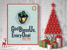 Load image into Gallery viewer, God Bless Us, Every One! Christmas FREEBIE Printable Holiday Digital Download
