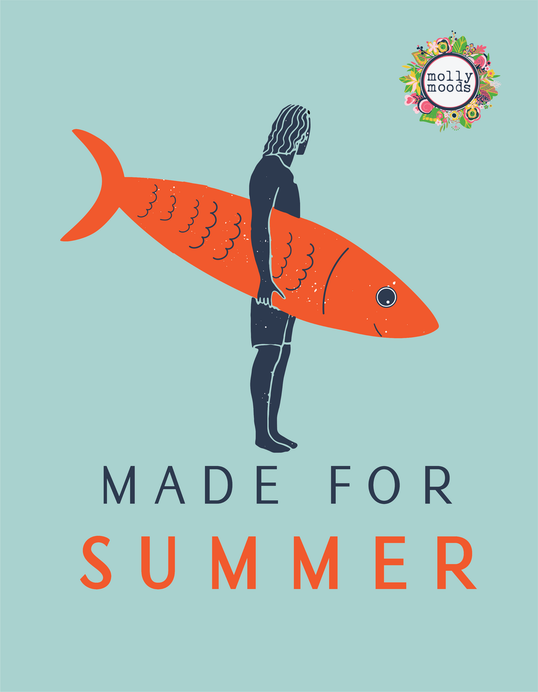 Made for Summer Big Fish Surfer