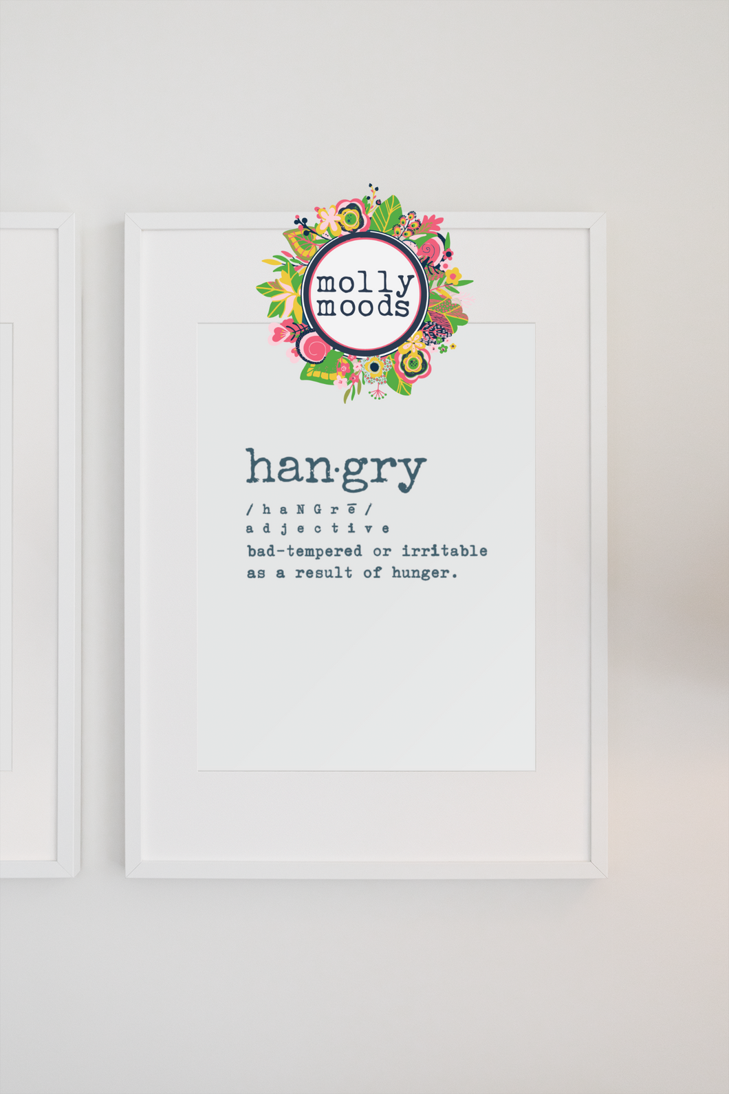 Hangry Printable Wall Art Digital Download Kitchen Decor