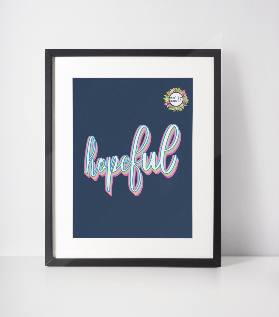 Hopeful In Whimsical Bold Text