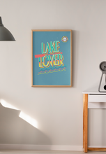 Load image into Gallery viewer, Lake Lover Printable Wall Art Digital Download for Lake House
