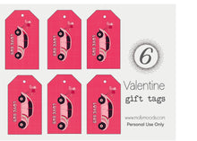 Load image into Gallery viewer, Super Cute Valentine Gift Tag FREEBIE Printable for your Valentine, Galentine, Bestie, Family or Friends
